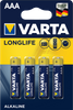 BATERIA VARTA R3 (AAA) LONGLIFE 4szt/opak