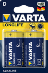 BATERIA VARTA LONGLIFE R20 (D) 2szt/opak