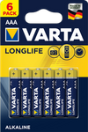 BATERIA VARTA R3 (AAA) LONGLIFE 6szt/opak