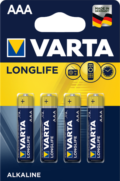 BATERIA VARTA R3 (AAA) LONGLIFE 4szt/opak